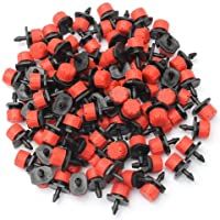 ysister 200 Piezas Riego por Goteo 8 Hole Red Ajardinamiento por Goteo Equipo de riego Accesorios de jardinería Micro…